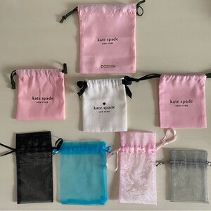 Jewelry Bags - Kate Spade and assorted lot of 8